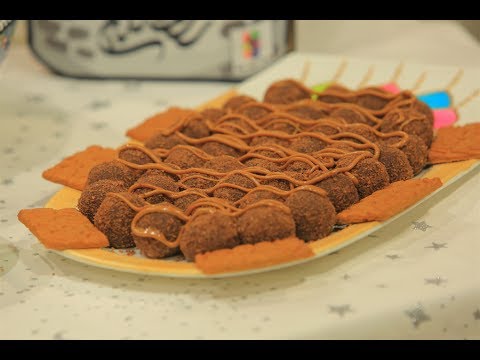شاهد طريقة إعداد كرات بسكوت القرفة والتمر