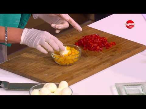 شاهد طريقة إعداد كرات الجبنة القريش