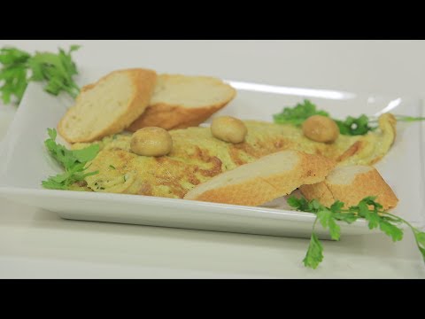 طريقة إعداد أومليت بالمشروم