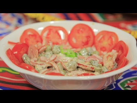 شاهد طريقة عمل سلطة الطماطم المخللة