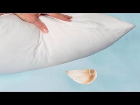 ضع فص ثوم أسفل الوسادة قبل النوم وشاهد ما سيحدث