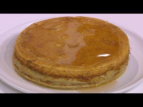 طريقة إعداد ومقادير كنافة بحشو الحلاوة