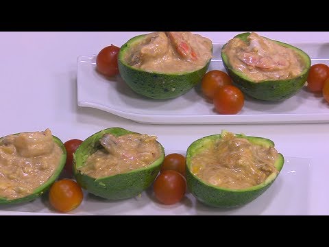 طريقة إعداد أكواب الافوكادو بالجمبري