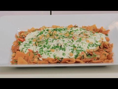 طريقة إعداد فتة شاورمة دجاج بالحمص