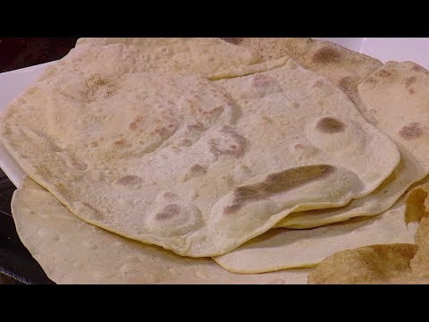 شاهد طريقة إعداد ومقادير عيش صاج