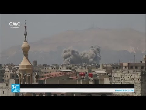 معارك بين فيلق الرحمن وأحرار الشام في الغوطة الشرقية قرب دمشق