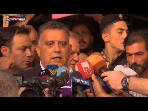 لحظة وصول رفات 8 أشخاص قتلهم داعش