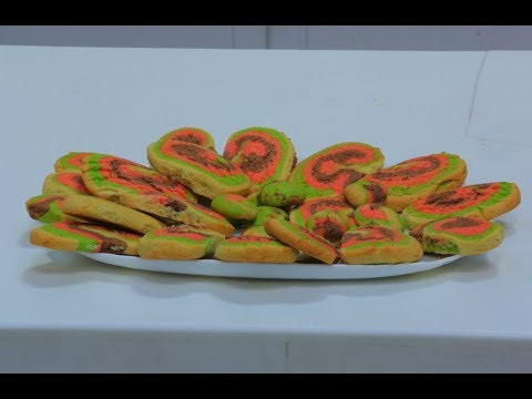 شاهد طريقة إعداد بسكويت ملون