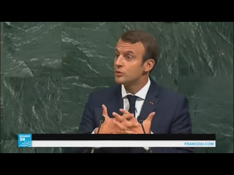 شاهد ماكرون يقترح حلًا للأزمة السورية