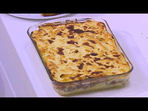 شاهد طريقة إعداد مكرونة بشاميل