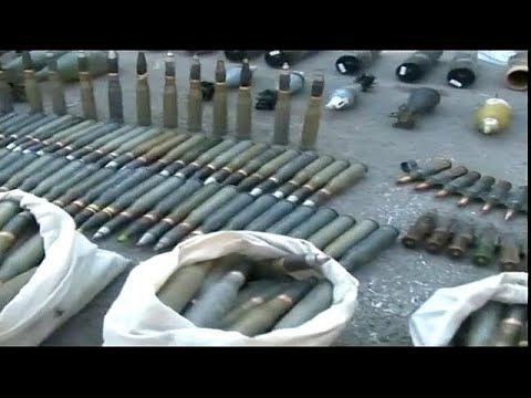 العثورعلى أسلحة إسرائيلية الصنع في حمص وحماة