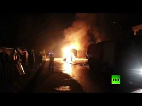 شاهد مقتل 8 أشخاص بانفجار قنبلة في أفغانستان