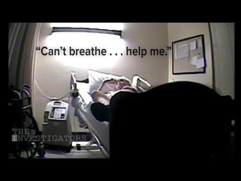 شاهد ممرضات يضحكن لحظة احتضار عجوز