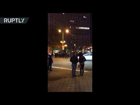 الشرطة البلجيكية تعتقل العشرات من المحتجّين في العاصمة