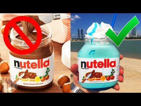 10 حيل لذيذة يمكن عملها في المنزل