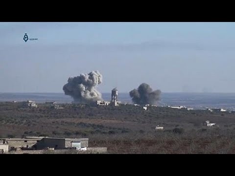 المعارضة تسقط طائرة للقوات الحكومية في حماة