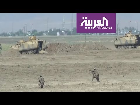 شاهد القوات الحكومية السورية تهدّد بتدمير المقاتلات التركية