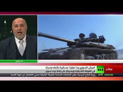 شاهد الجيش السوري يبدأ عملية جديدة باتجاه مسرابا
