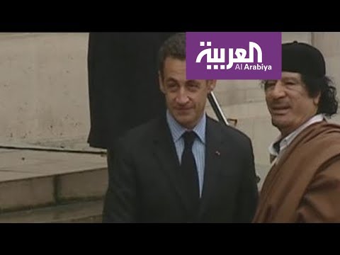 بالفيديو توقيف الرئيس الفرنسي الأسبق ساركوزي