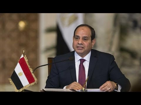 شاهد الرئيس السيسي يدلي بصوته في الانتخابات