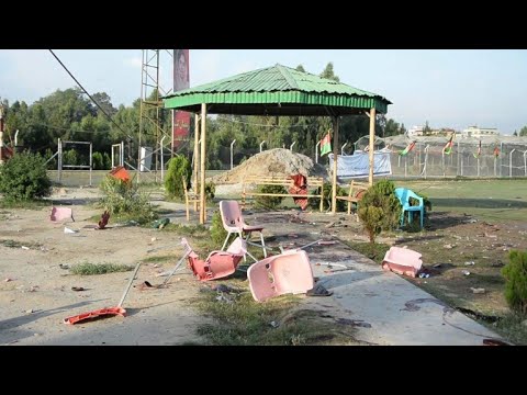 شاهد تفجيرات تستهدف مباراة للكريكت في شرق أفغانستان