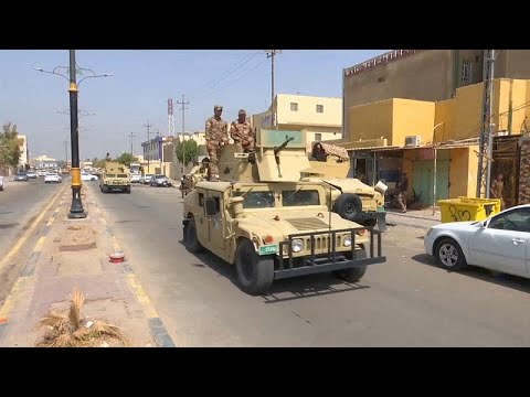 شاهدهدوء حذر وسط انتشار مكثّف لعناصر الجيش في البصرة