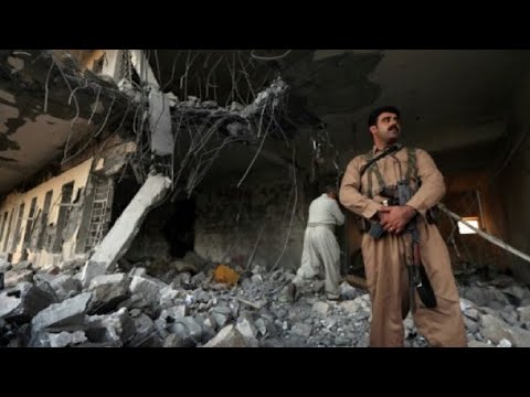 الحرس الثوري يقصف مقر الحزب الديمقراطي الكردستاني في العراق