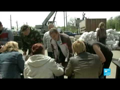 كوستنطينوفكا تنضم إلى المدن الأوكرانيَّة المطالبة بالانفصال