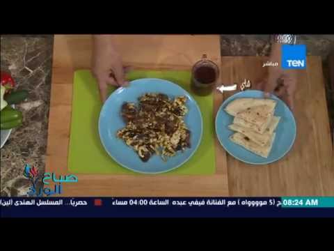 طريقة عمل بيض بالعجوة وشاي بلدي بالنعناع