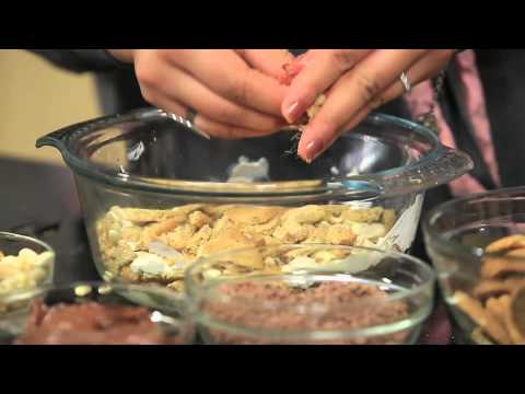 شاهد ستيك مقلي في الزبدة مع حلا الفول السوداني