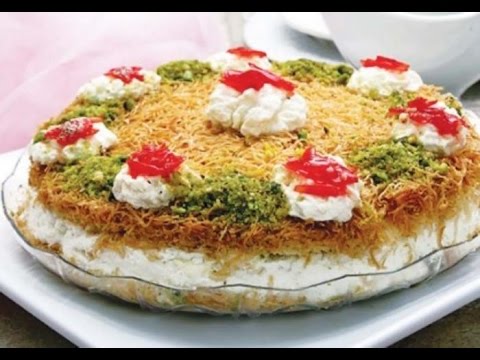 اسهل طريق لعمل الكنافة العثماني