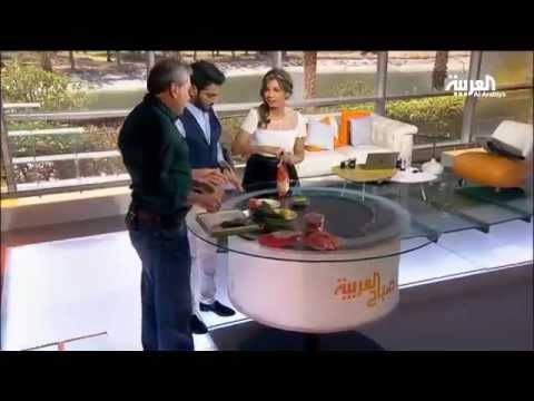 شاهد علي جابر يقطّع سلطته المفضلة في صباح العربية