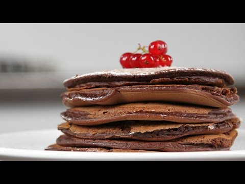 شاهدطريقة عمل بان كيك شوكولا