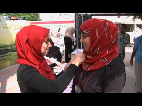 شاهد حملات التوعية بسرطان الثدي في غزة