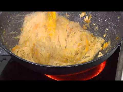 طريقة عمل نودلز بزبدة الفول السوداني