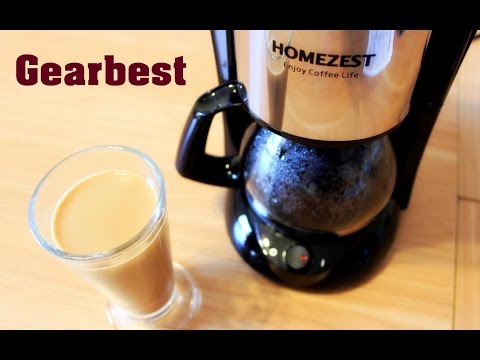 شاهد آلة عمل القهوة واللاتيه