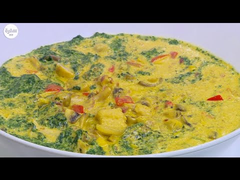 طريقة عمل مكعبات السمك بصوص كريمة الكاري