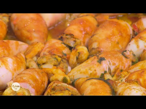 طريقة عمل سبيط محشي