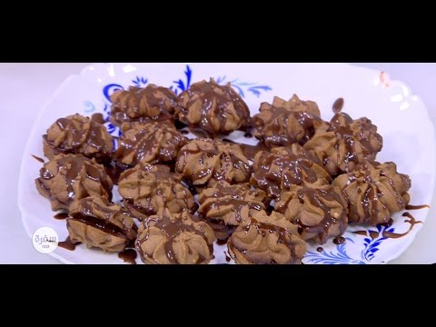 طريقة عمل بيتي فور محشي شيكولاتة