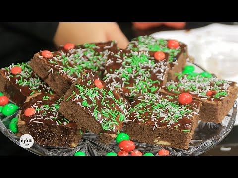 طريقة عمل كيكة شيكولاتة الكريسماس