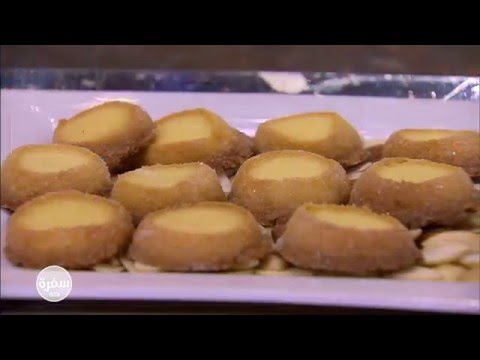 طريقة عمل بسكوت اللوز بالسكر