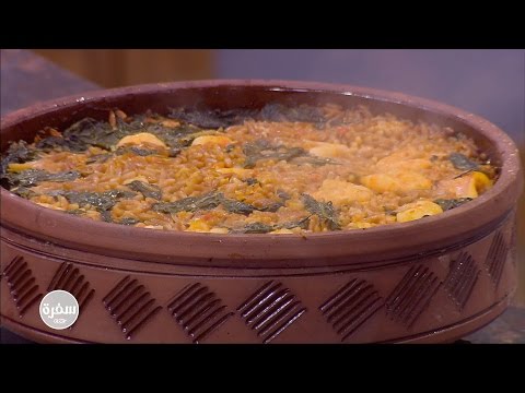 طريقة عمل طاجن لسان عصفور وبحريات