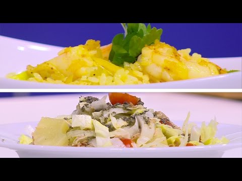 بالفيديو طريقة عمل جمبري بالكركم والفلفل الألوان مع الأرز