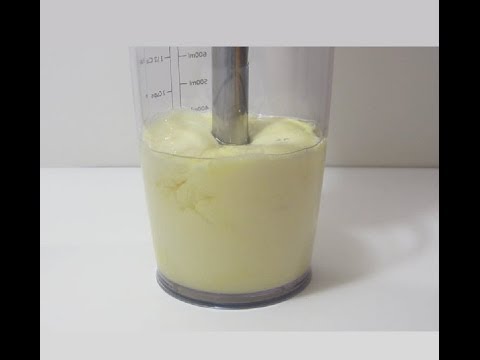 طريقة عمل المايونيز في البيت