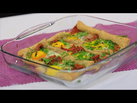 شاهد طريقة عمل بيض مخبوز