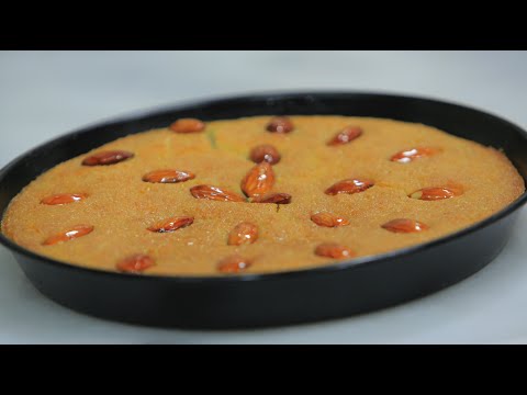 طريقة عمل بسبوسة لمرضي حساسية القمح