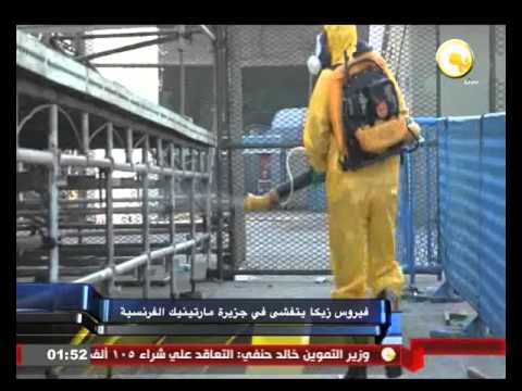 فيروس زيكا يتفشى في جزيرة مارتينيك الفرنسية