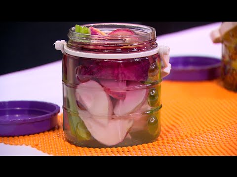 شاهد طريقة عمل مخلل لفت و بنجر