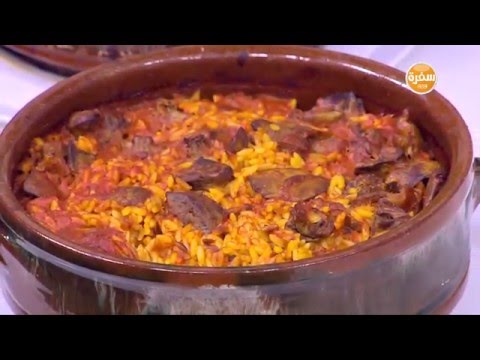 طريقة عمل طاجن لسان عصفور بالكبد والقوانص