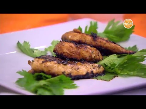 طريقة عمل دجاج أو لحمة مشوية بدبس الرمان
